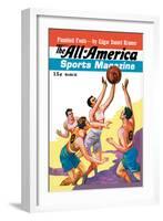 The All-America Sports Magazine: Fumbled Fouls-null-Framed Art Print