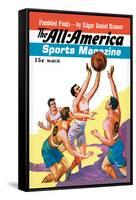 The All-America Sports Magazine: Fumbled Fouls-null-Framed Stretched Canvas