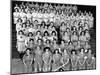 The All American Girls Professional Ball League Posing For a League Portrait in Their Uniforms-Wallace Kirkland-Mounted Photographic Print