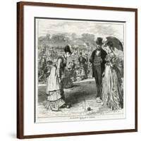 The All-England Croquet Club at Wimbledon-null-Framed Giclee Print