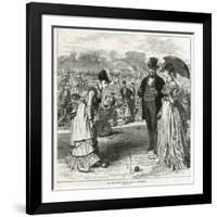 The All-England Croquet Club at Wimbledon-null-Framed Giclee Print