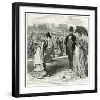 The All-England Croquet Club at Wimbledon-null-Framed Premium Giclee Print