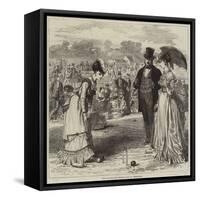 The All-England Croquet Club at Wimbledon-Arthur Hopkins-Framed Stretched Canvas