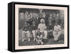 The All-India Cricket Team of 1911-null-Framed Stretched Canvas