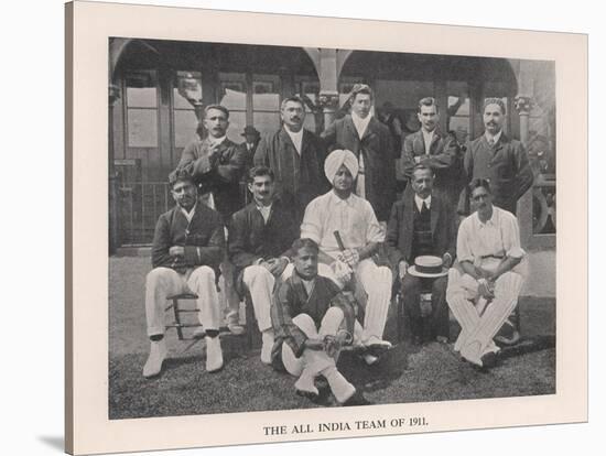 The All-India Cricket Team of 1911-null-Stretched Canvas