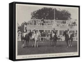 The All Ireland Polo Club Tournament, the Sligo Team, Winners of the County Cup-null-Framed Stretched Canvas