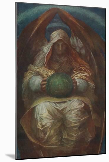 'The All-Pervading', c1887, (1912)-George Frederick Watts-Mounted Giclee Print