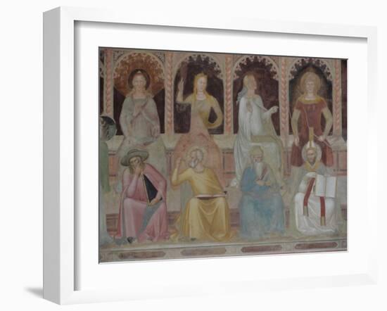 The Allegorical Figure of Theology, Ca 1365-Andrea Di Bonaiuto-Framed Giclee Print