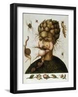 The Allegory of Earth-Giuseppe Arcimboldo-Framed Giclee Print