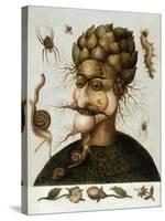 The Allegory of Earth-Giuseppe Arcimboldo-Stretched Canvas