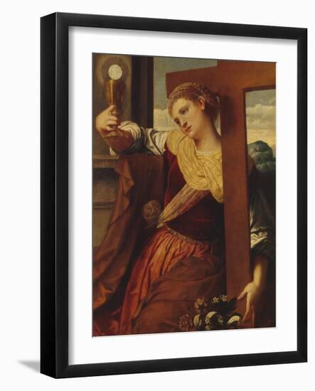 The Allegory of Faith-Moretto Da Brescia-Framed Giclee Print