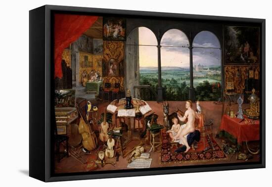 The Allegory of Hearing-Peter Paul Rubens-Framed Stretched Canvas