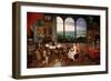 The Allegory of Hearing-Peter Paul Rubens-Framed Premium Giclee Print