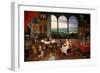 The Allegory of Hearing-Peter Paul Rubens-Framed Premium Giclee Print