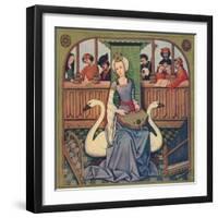 'The Allegory of Music', c1496-1498, (1939)-Robinet Testard-Framed Giclee Print