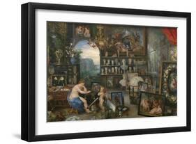 The Allegory of Sight-Peter Paul Rubens-Framed Premium Giclee Print