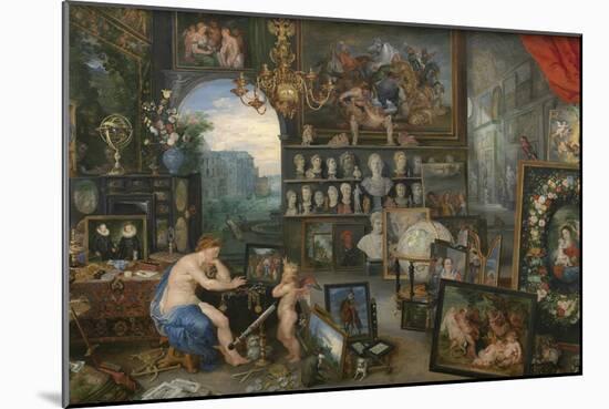 The Allegory of Sight-Peter Paul Rubens-Mounted Premium Giclee Print