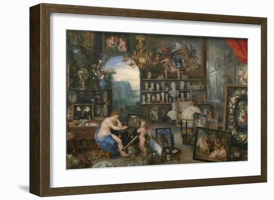 The Allegory of Sight-Peter Paul Rubens-Framed Giclee Print