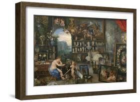 The Allegory of Sight-Peter Paul Rubens-Framed Giclee Print