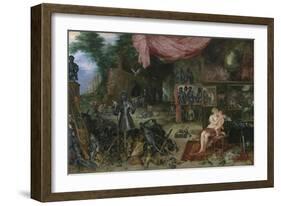 The Allegory of Touch-Peter Paul Rubens-Framed Giclee Print