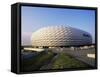 The Allianz Arena Football Stadium, Munich, Germany-Yadid Levy-Framed Stretched Canvas