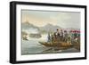 The Allied Army Crossing the Rhine to Invade France-John Heaviside Clark-Framed Giclee Print