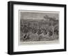 The Allied Troops in China, Germans Having a Brush with the Boxers-William Small-Framed Giclee Print