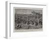 The Allied Troops in China, Germans Having a Brush with the Boxers-William Small-Framed Giclee Print