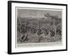 The Allied Troops in China, Germans Having a Brush with the Boxers-William Small-Framed Giclee Print