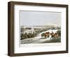 'The Allies before Dantzic in Winter', 1818-Matthew Dubourg-Framed Giclee Print