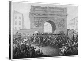 The Allies Enter Paris, 31 March 1814-null-Stretched Canvas