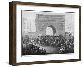 The Allies Enter Paris, 31 March 1814-null-Framed Giclee Print