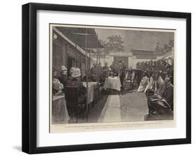 The Allies in China, a French Court-Martial in Peking-Frederic De Haenen-Framed Giclee Print