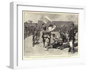 The Allies in China, the Execution of Three Anti-Foreign Officials in Paoting-Fu-Frederic De Haenen-Framed Giclee Print