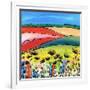 The Allium Fields-Caroline Duncan-Framed Giclee Print