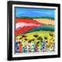 The Allium Fields-Caroline Duncan-Framed Giclee Print