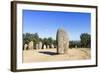 The Almendres Stone Circle, One of the Oldest Cromlechs in Europe-Alex Robinson-Framed Photographic Print