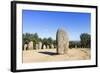 The Almendres Stone Circle, One of the Oldest Cromlechs in Europe-Alex Robinson-Framed Photographic Print