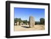 The Almendres Stone Circle, One of the Oldest Cromlechs in Europe-Alex Robinson-Framed Photographic Print