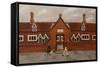 The Alms Houses-Chris Ross Williamson-Framed Stretched Canvas