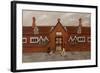 The Alms Houses-Chris Ross Williamson-Framed Giclee Print