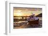 The Aln Estuary During a Stunning Winter Sunrise from the Beach at Low Tide-Lee Frost-Framed Photographic Print