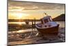 The Aln Estuary During a Stunning Winter Sunrise from the Beach at Low Tide-Lee Frost-Mounted Photographic Print