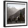 The Alpe-D'Huez (Isère, France), Saint-Ferreol Chapel, Circa 1890-1895-Leon, Levy et Fils-Framed Giclee Print