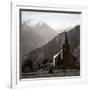 The Alpe-D'Huez (Isère, France), Saint-Ferreol Chapel, Circa 1890-1895-Leon, Levy et Fils-Framed Giclee Print