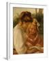 The Alphabet, Jean and Gabrielle-Pierre-Auguste Renoir-Framed Giclee Print