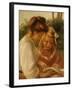 The Alphabet, Jean and Gabrielle-Pierre-Auguste Renoir-Framed Giclee Print