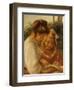 The Alphabet, Jean and Gabrielle-Pierre-Auguste Renoir-Framed Giclee Print