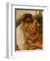 The Alphabet, Jean and Gabrielle-Pierre-Auguste Renoir-Framed Giclee Print