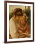 The Alphabet, Jean and Gabrielle-Pierre-Auguste Renoir-Framed Giclee Print